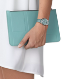 Tissot Carson Premium Lady Moonphase 32mm Swiss Quartz Light Blue Dial Watch T122.223.16.353.00 | In-Store