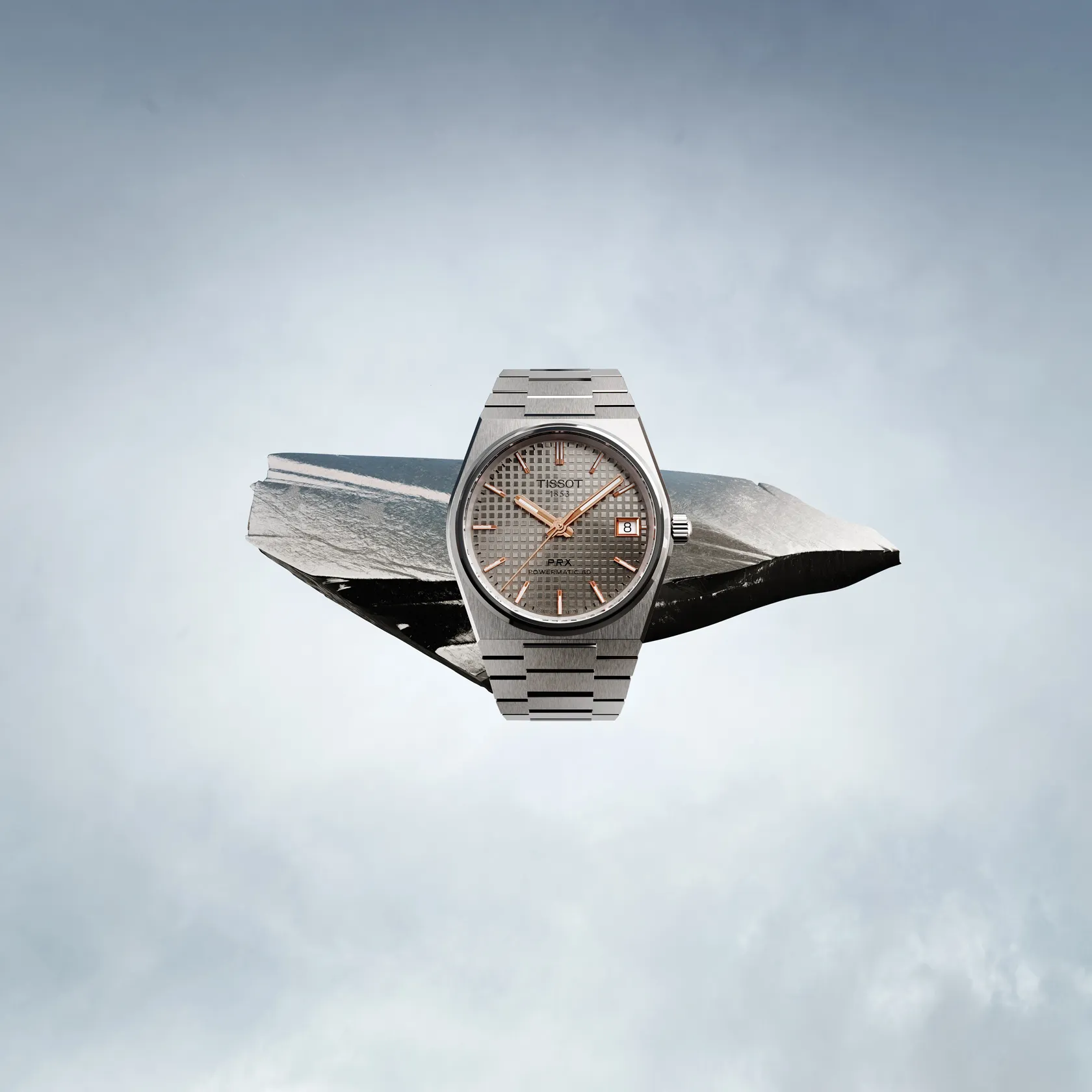 Tissot PRX Titanium 38mm lifestyle