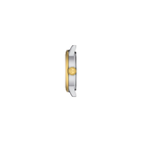 Tissot Classic Dream 28mm two-tone case profile