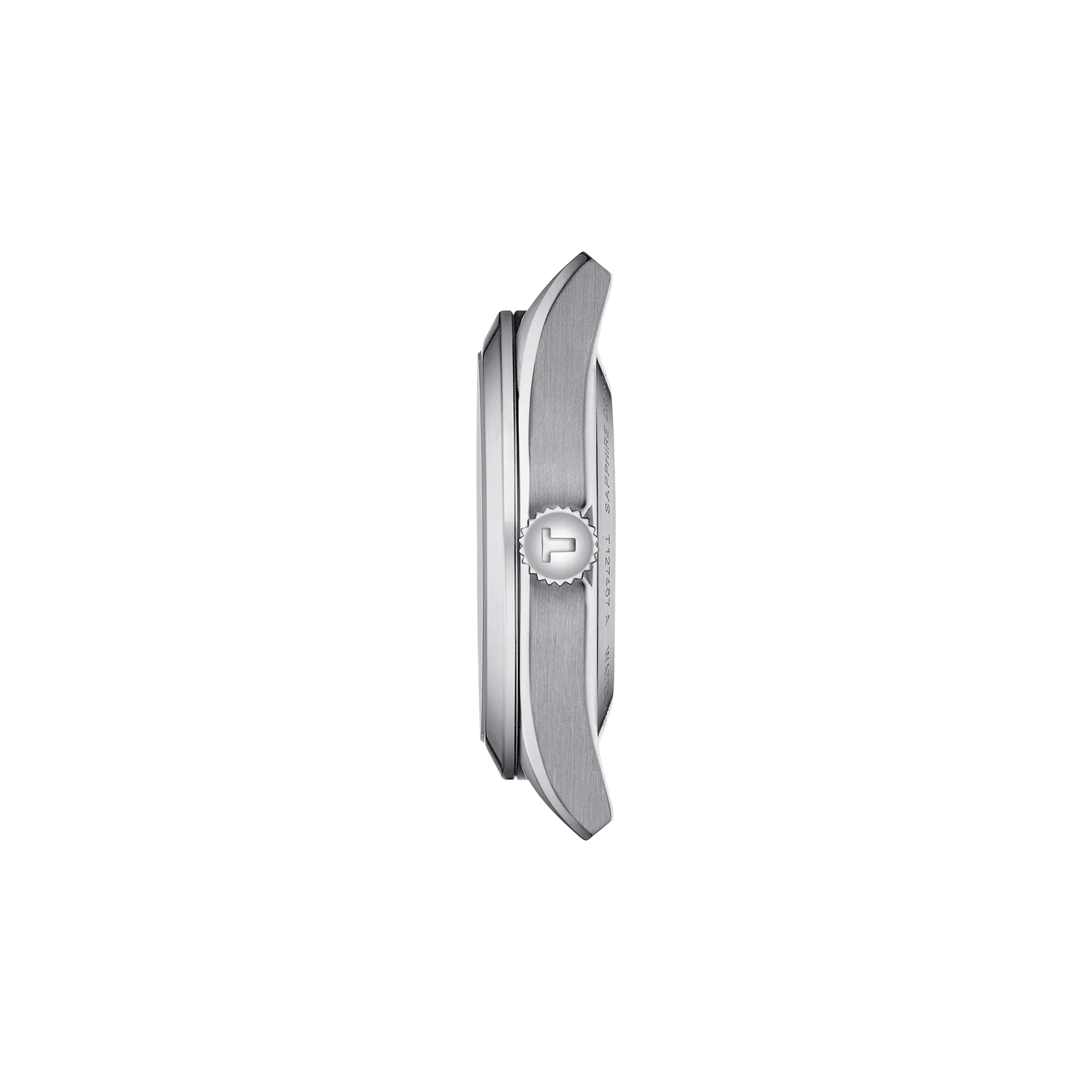 Tissot Gentleman Powermatic 80 blue dial case profile