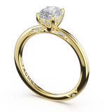 Simply TACORI | Oval Solitaire Engagement Ring OVAL 18KT YELLOW GOLD