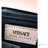Versace Light Pink Quilted Nappa Leather Medusa Chain Small Crossbody Bag