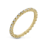 Simon G. PR118 diamond eternity band in 18K yellow gold