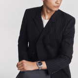 Tissot Ballade 40mm blue dial on the wrist