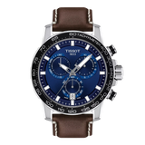 Tissot Supersport Chrono 45.5mm Blue Dial Watch T125.617.16.041.00 | Swiss Quartz Chronograph