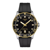 Tissot Seastar 1000 Quartz 40mm Black Dial Black PVD Watch T120.410.27.051.00 | Swiss Dive Watch