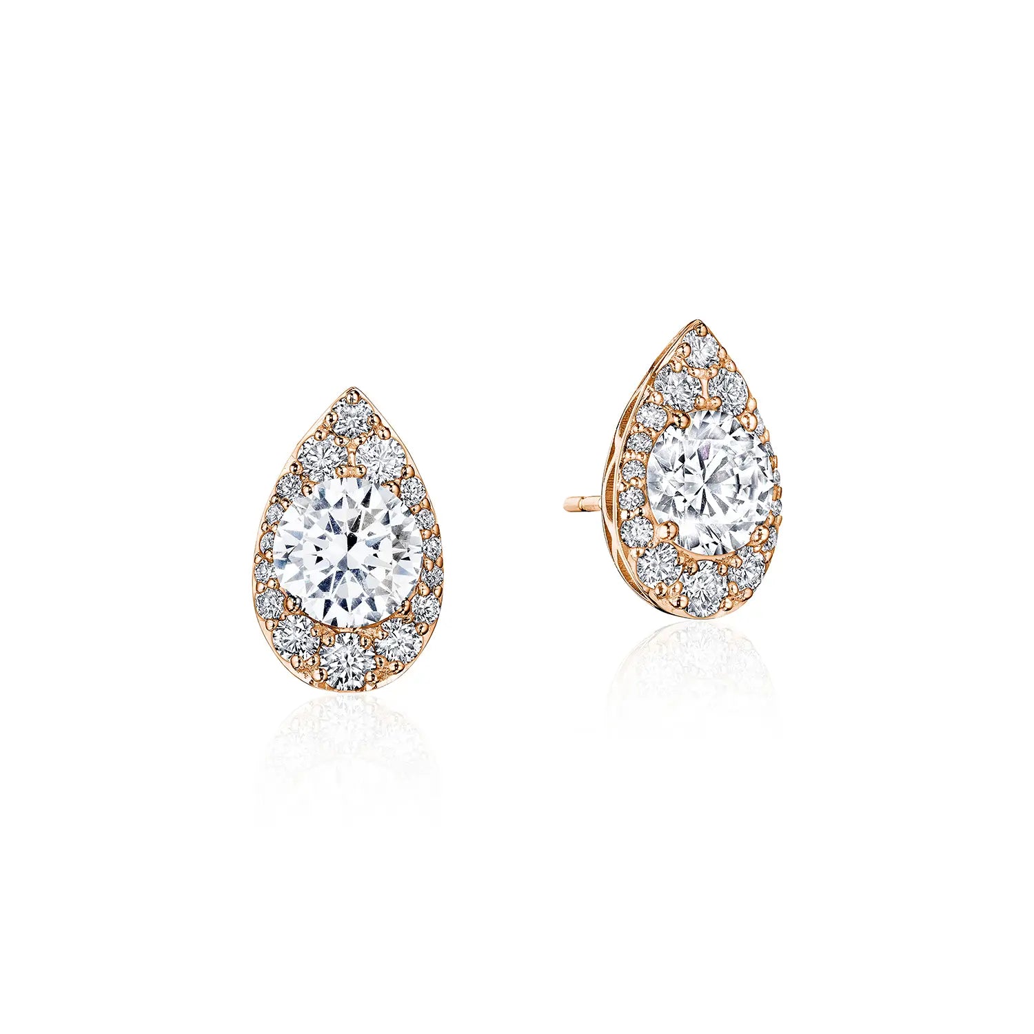 Pear Bloom Diamond Earring