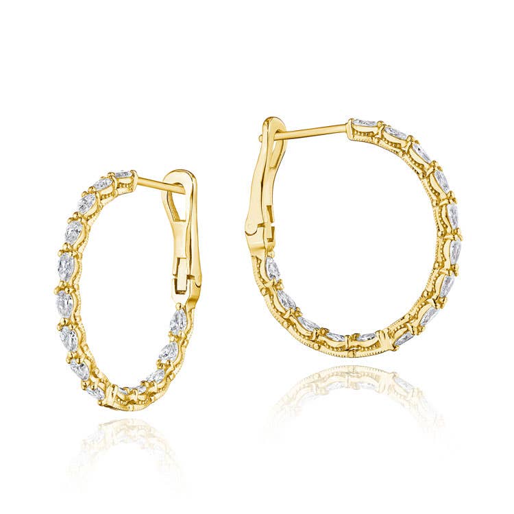 Tacori Stilla - Large Hoop Earrings