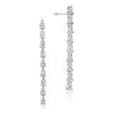 Tacori Stilla - Pear Diamond Drop Earrings