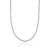 Riviera Necklace - 18KT White Gold