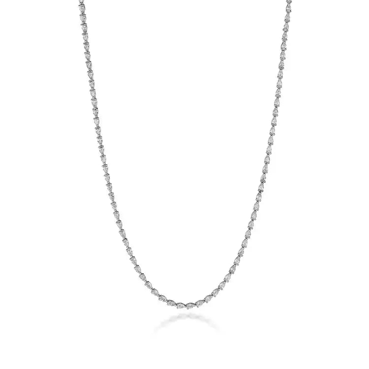 Tacori Stilla - Pear Diamond Tennis Necklace