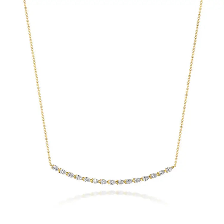 Tacori Stilla - Pear Diamond Necklace