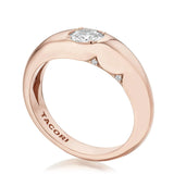 Tacori Allure Domed Round Lab Grown Diamond Ring