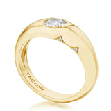 Tacori Allure Domed Round Lab Grown Diamond Ring
