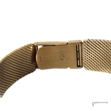 Girard-Perregaux 14K mesh bracelet clasp with GP logo