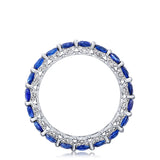 RoyalT- Round Sapphire Eternity Band