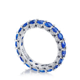 RoyalT- Round Sapphire Eternity Band