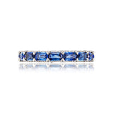 TACORI Exclusive Cut Sapphire Eternity Band-Platinum