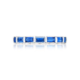 Baguette Sapphire Eternity Band