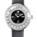 Swarovski Crystalline Glam 35mm Black Dial Watch 5519452 | Rose Gold Tone PVD & Crystal Filled Case
