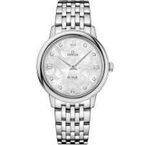 Omega De Ville Prestige Quartz 32.7mm Diamond Watch | Mother-of-Pearl Dial | Ref. 424.10.33.60.52.001