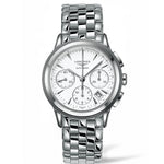 Longines Flagship Mens Automatic Chronograph L4.803.4.12.6 39 mm  - front side