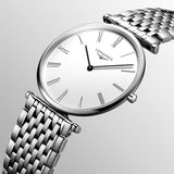 Longines La Grande Classique de Longines L4.755.4.11.C Swiss Quartz Watch | 36mm Stainless Steel Dress Watch