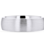 Simon G. LG147 brushed men's band, side profile