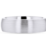 Simon G. LG147 brushed men's band, side profile