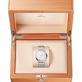 Omega De Ville Prestige Co-Axial Chronometer 39.5mm Automatic Watch | Silver Dial | Ref. 424.10.40.20.02.004