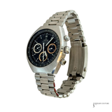 Omega Speedmaster Mark II Rio 2016 watch, three-quarter view