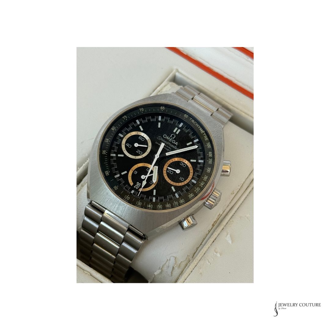 Omega Speedmaster Mark II Rio 2016 dial in the presentation box