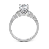 Simon G. 18K White Gold Diamond Wedding Set | Designer Bridal Set MR2399