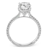 Simon G. LR2833 18K White Gold Diamond Hidden Halo Engagement Ring | 0.41 CTW Semi-Mount