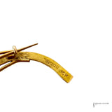 Vintage 10K Yellow Gold Floral Flower Brooch Estate Jewelry | In-State