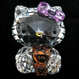 Swarovski Hello Kitty with Bear Crystal Figurine