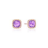 TACORI Petite Cushion Bloom Earrings with Amethyst In-Store