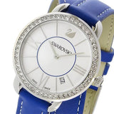 Swarovski Aila Day Double Tour Blue Leather Swiss Quartz Watch