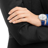 Swarovski Aila Day Double Tour Blue Leather Swiss Quartz Watch