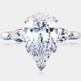 Tacori Simply Tacori Platinum Oval Diamond Engagement Ring | 1.09 CTW Semi-Mount HT2628OV11X9