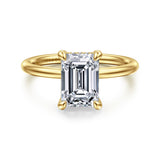 Anuk 14K Yellow Gold Diamond Engagement Ring