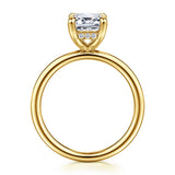 Anuk 14K Yellow Gold Diamond Engagement Ring