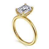 Anuk 14K Yellow Gold Diamond Engagement Ring