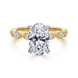 Claudia 14K Gold 2.00 CT Diamond Engagement Ring by Gabriel & Co.