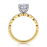 Claudia 14K Gold 2.00 CT Diamond Engagement Ring by Gabriel & Co.