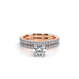 Verragio Tradition 14K Two-Tone Round Engagement Ring Setting | In-Store