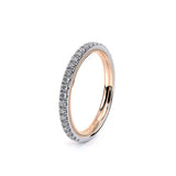 Verragio Tradition 150W Diamond Wedding Band | 14K Two-Tone Gold