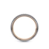 Verragio Tradition 150W Diamond Wedding Band | 14K Two-Tone Gold