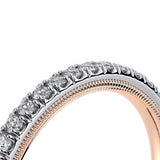 Verragio Tradition 150W Diamond Wedding Band | 14K Two-Tone Gold