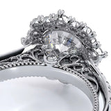 Verragio Venetian 5083R 18K White Gold Diamond Engagement Ring | Round Semi-Mount